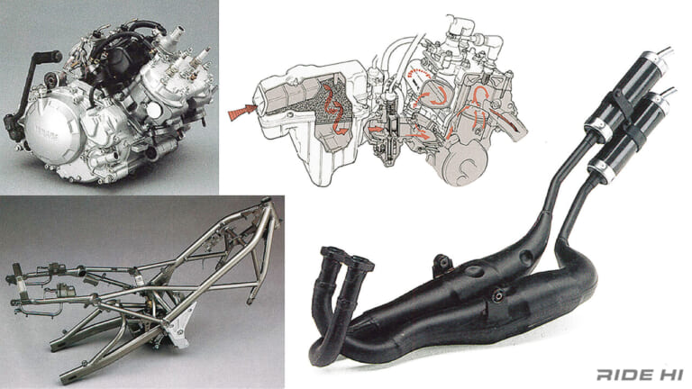 ヤマハ｜R1-Z｜1990｜【2スト旧車】ヤマハ「R1-Z」は心臓部にTZR250系バラツインを搭載し、ヤマハでは異端のワイルドさを誇った