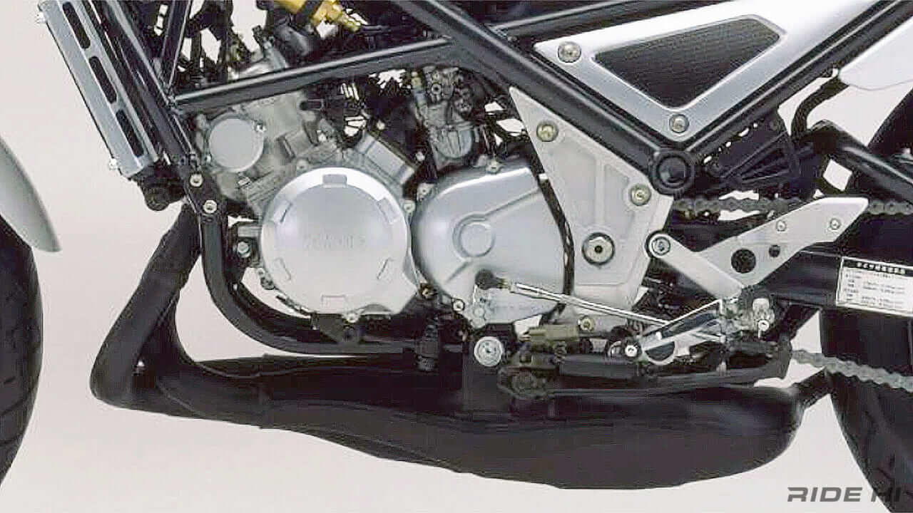 ヤマハ｜R1-Z｜1990｜【2スト旧車】ヤマハ「R1-Z」は心臓部にTZR250系バラツインを搭載し、ヤマハでは異端のワイルドさを誇った