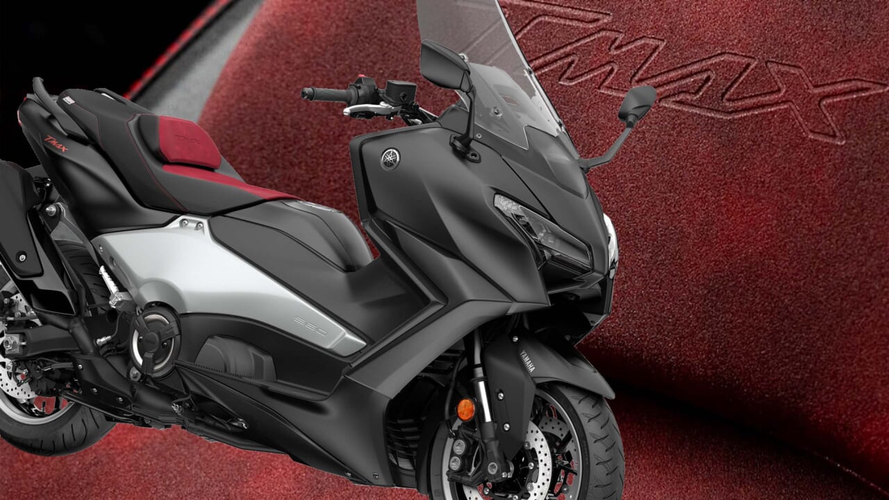ヤマハ “TMAX” 25周年記念モデル「TMAX560 25th Anniversary」爆誕！ テックマックスにもダークなメタリックグレーが登場