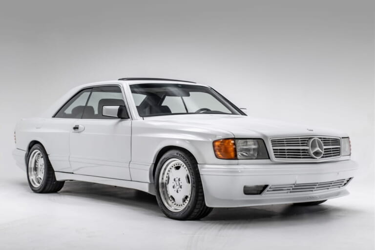 AMG500 SEC 6.0|「特注パールホワイト?!」「億越え確実」ヤナセ×AMG 最初の4バルブ搭載『AMG500 SEC 6.0』の魅力