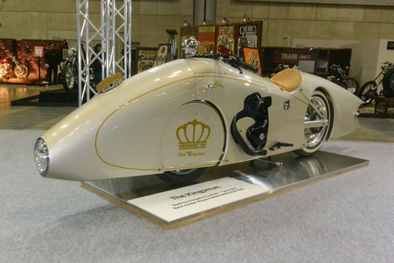 横浜ホットロッドショー|ロイヤルエンフィールド|ザ・キングスマン (Kingston Custom)|【ホットロッドショー】ロイヤルエンフィールド「ショットガン650」が大化け! 昨季アワード3冠のマシンも登壇