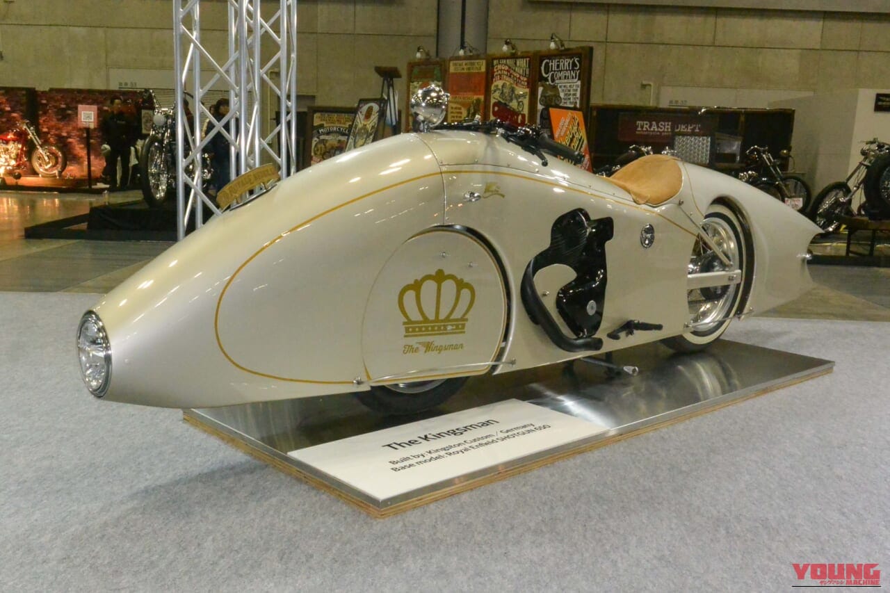 横浜ホットロッドショー|ロイヤルエンフィールド|ザ・キングスマン (Kingston Custom)|【ホットロッドショー】ロイヤルエンフィールド「ショットガン650」が大化け! 昨季アワード3冠のマシンも登壇