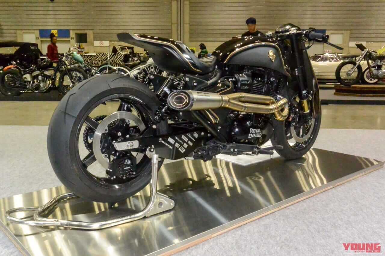 横浜ホットロッドショー|ロイヤルエンフィールド|キャリバー・ロイヤル(ROUGH CRAFTS)|【ホットロッドショー】ロイヤルエンフィールド「ショットガン650」が大化け! 昨季アワード3冠のマシンも登壇