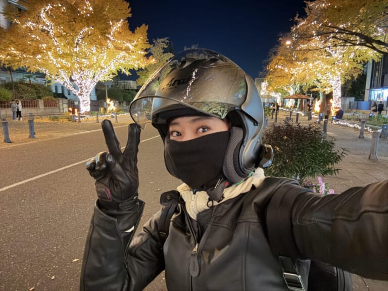 指出瑞貴×サインハウス｜女優・指出瑞貴の『バイク×音楽×コーヒーdiary(仮）』その7：秋の横浜　ぶらり思い出めぐりへ～