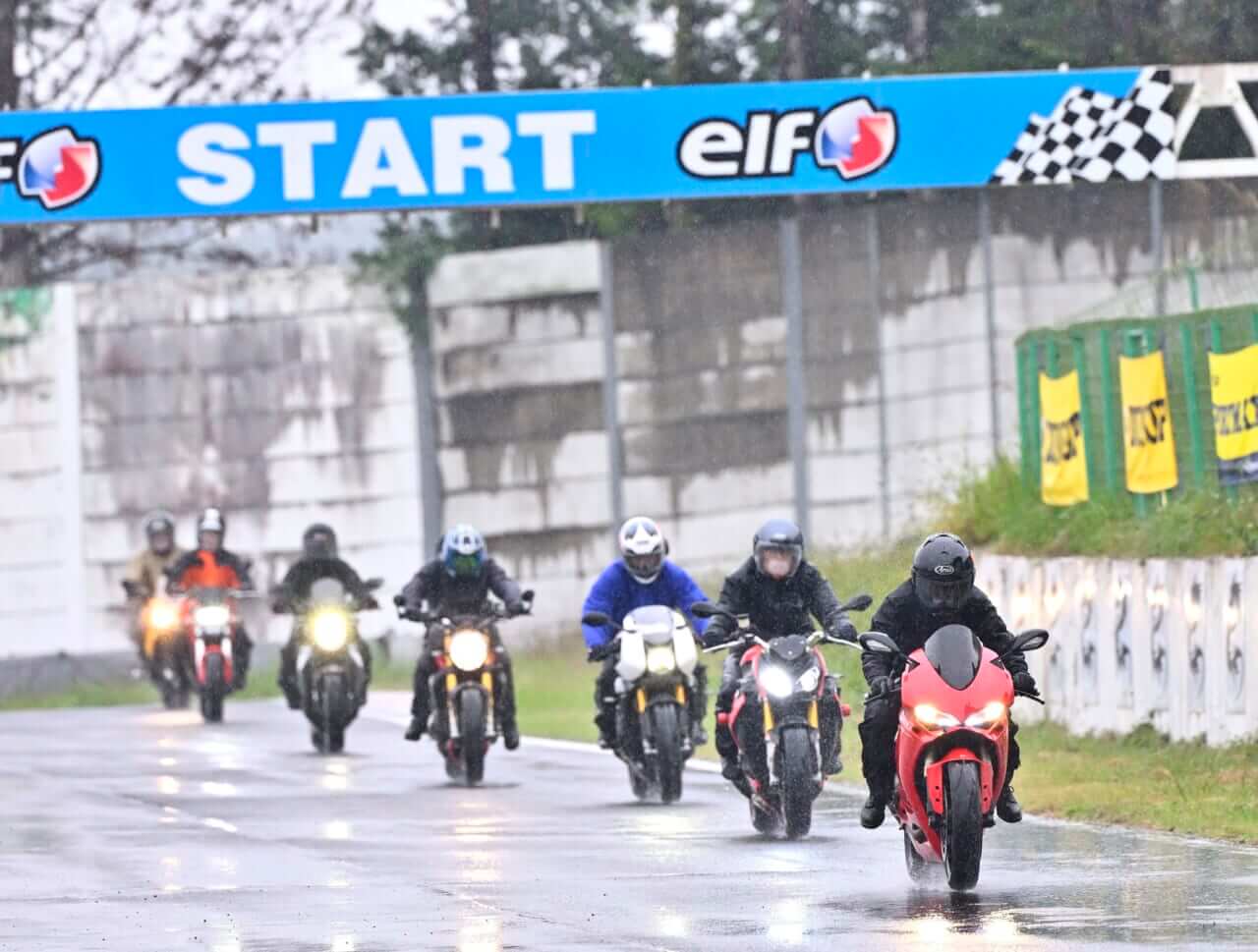 普通二輪免許でOK! サーキットで思う存分乗り比べ〈那須MSL外国車試乗会〉