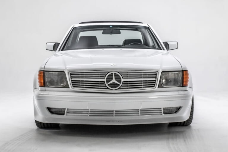 AMG500 SEC 6.0|「特注パールホワイト?!」「億越え確実」ヤナセ×AMG 最初の4バルブ搭載『AMG500 SEC 6.0』の魅力