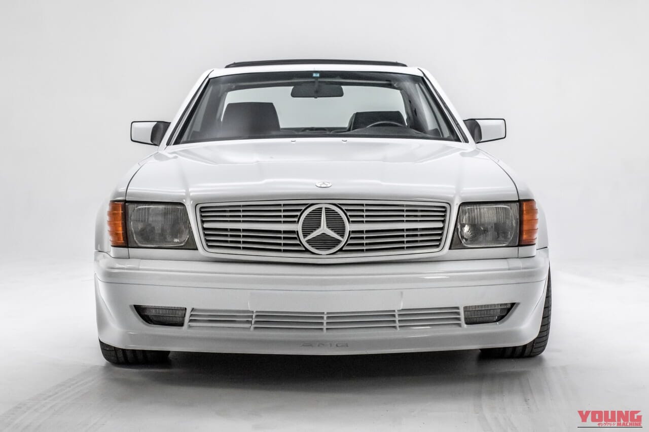 AMG500 SEC 6.0｜「特注パールホワイト?!」「億越え確実」ヤナセ×AMG 最初の4バルブ搭載『AMG500 SEC 6.0』の魅力