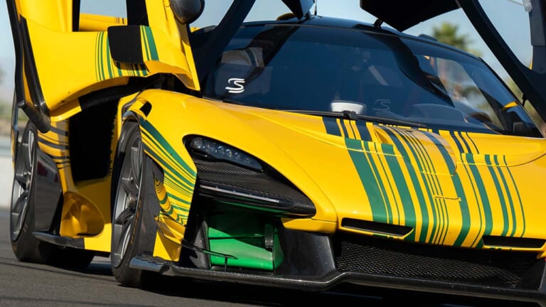 1世代だけ存在したアイルトン・セナ仕様──限定75台だったマクラーレン・セナGTR