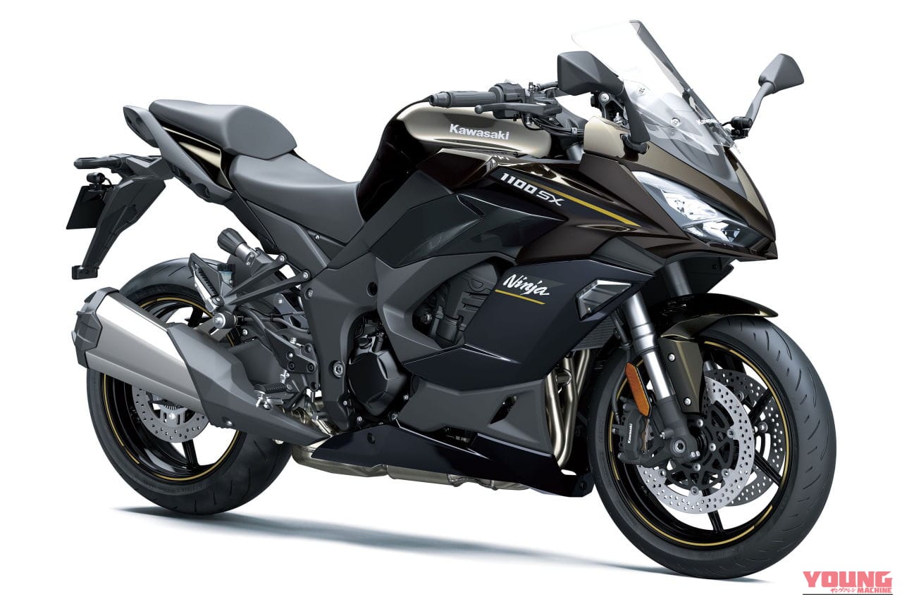 カワサキ｜ニンジャ1100SX｜2026年モデル｜今度のニンジャはゴールドの差し色！ カワサキが「ニンジャ1100SX/SE」の2026年モデルを1月17日に発売
