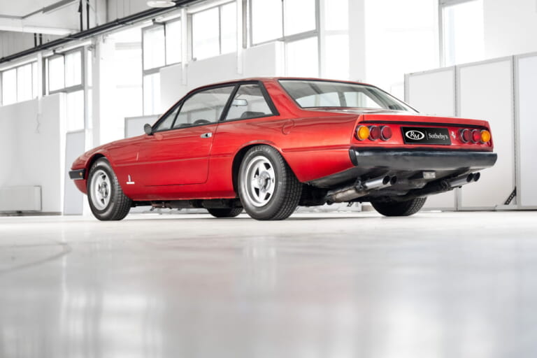 フェラーリ｜365GT4 2+2｜落札価格は4000万円?! ニキ・ラウダが職場への足として使ったフェラーリの4座2ドアクーペ