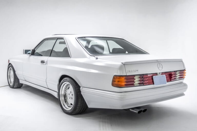 AMG500 SEC 6.0｜「特注パールホワイト?!」「億越え確実」ヤナセ×AMG 最初の4バルブ搭載『AMG500 SEC 6.0』の魅力