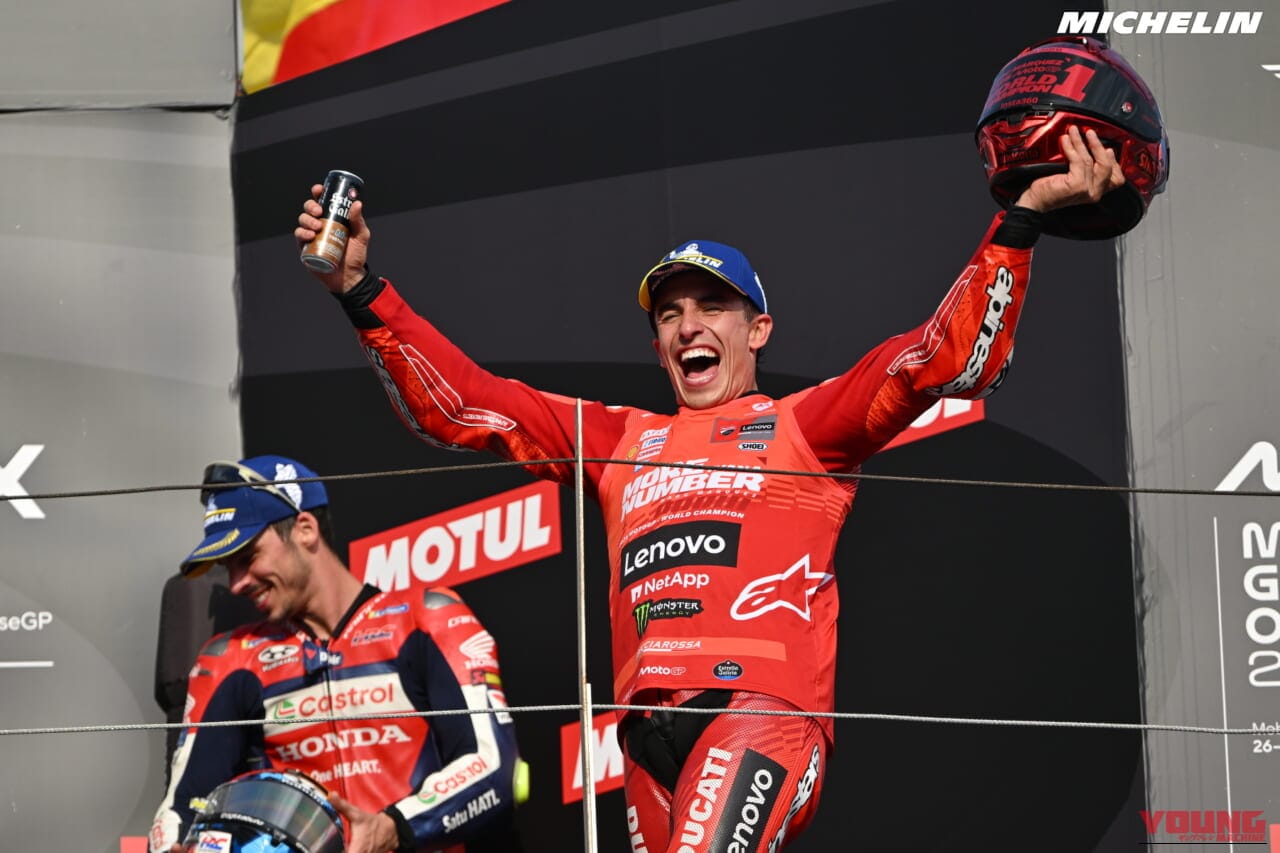 マルク・マルケス｜Ducati Lenovo Team｜世界GP王者・原田哲也のバイクトーク Vol.153「2025年MotoGPをランキング順に語っていく」