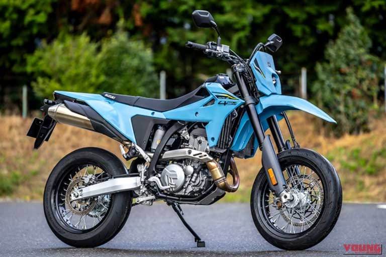 SUZUKI DR-Z4SM｜【新車試乗】スズキ(SUZUKI)DR-Z4SM/S：DRZ4シリーズが24年ぶりのフルモデルチェンジ！