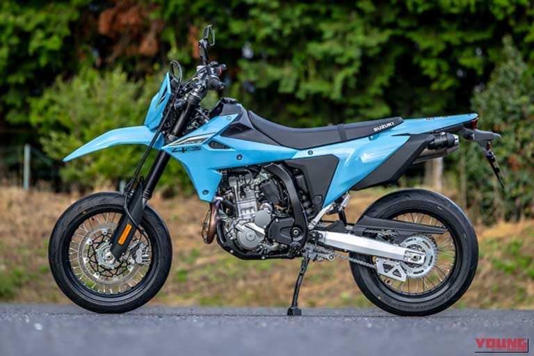 SUZUKI DR-Z4SM|【新車試乗】スズキ(SUZUKI)DR-Z4SM/S:DRZ4シリーズが24年ぶりのフルモデルチェンジ!