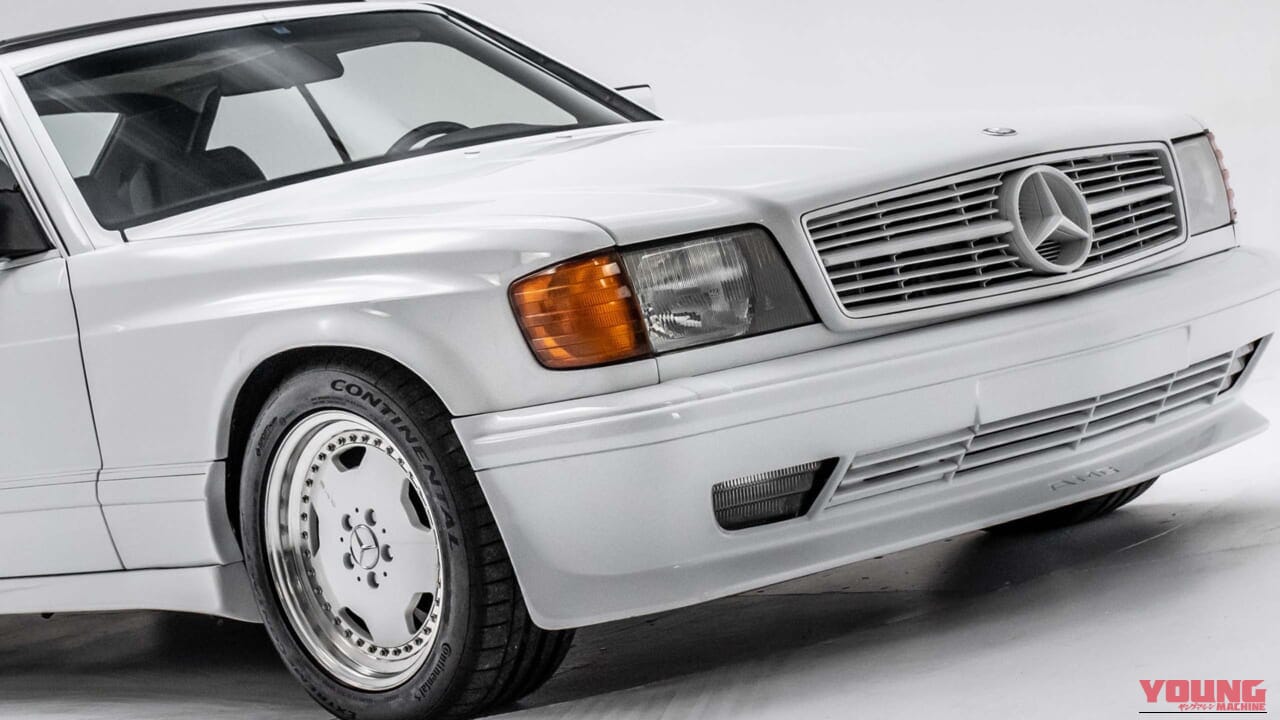 「特注パールホワイト?!」「億越え確実」ヤナセ×AMG 最初の4バルブ搭載『AMG500 SEC 6.0』の魅力