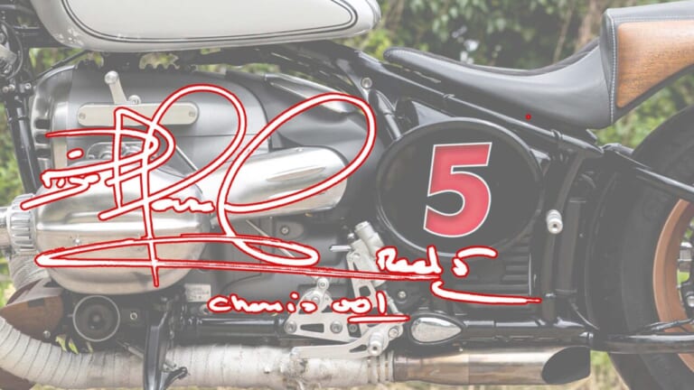 実はナイジェル・マンセル、バイクが大好き！ BMWのワンオフカスタムを制作