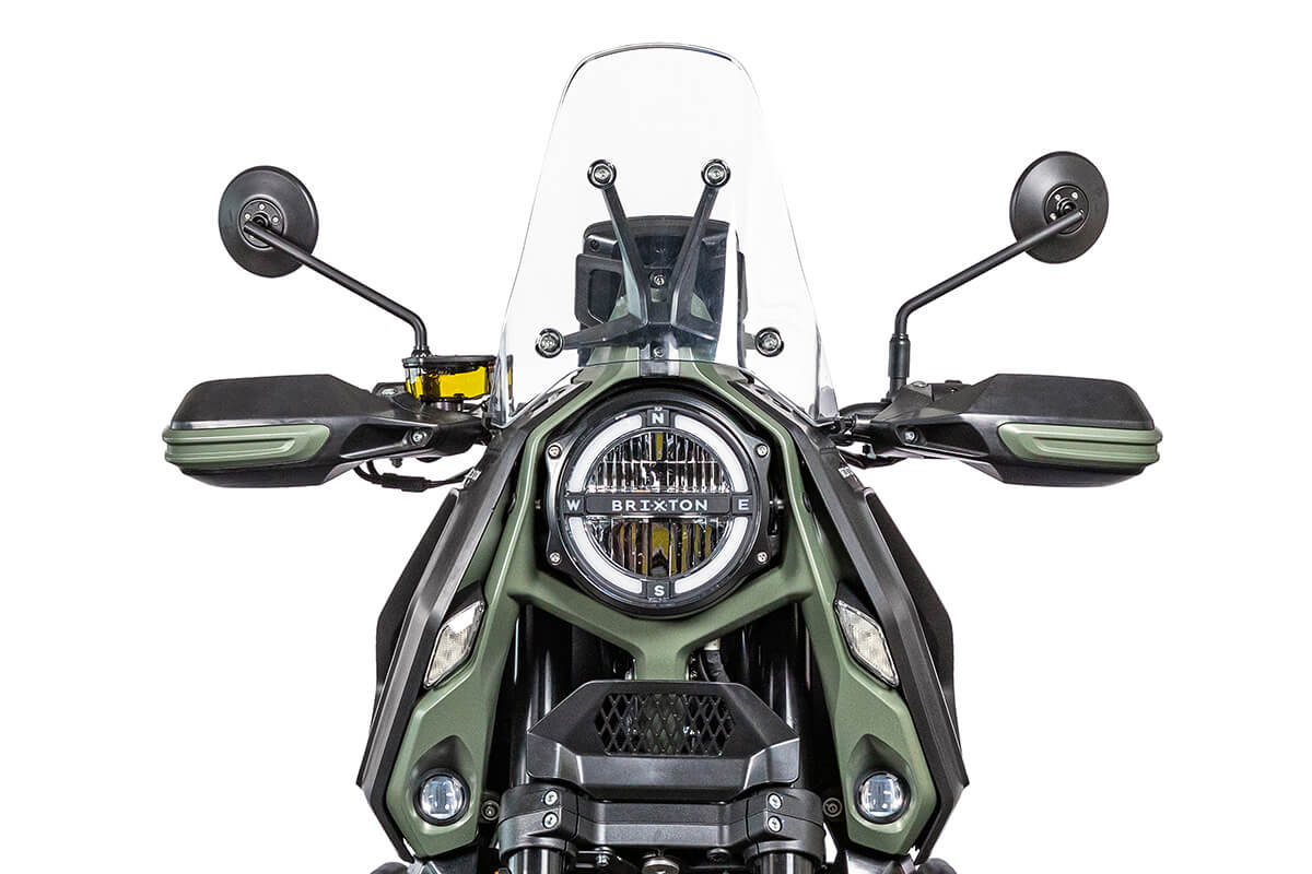 BRIXTON|CROSSFIRE500STORR|正面｜唯一無二！新時代のアドベンチャーモデル・ブリクストン ストー(BRIXTON STORR)