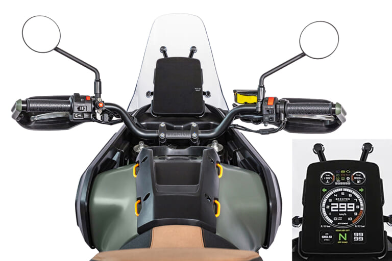 BRIXTON|CROSSFIRE500STORR|メーターまわり|唯一無二!新時代のアドベンチャーモデル・ブリクストン ストー(BRIXTON STORR)