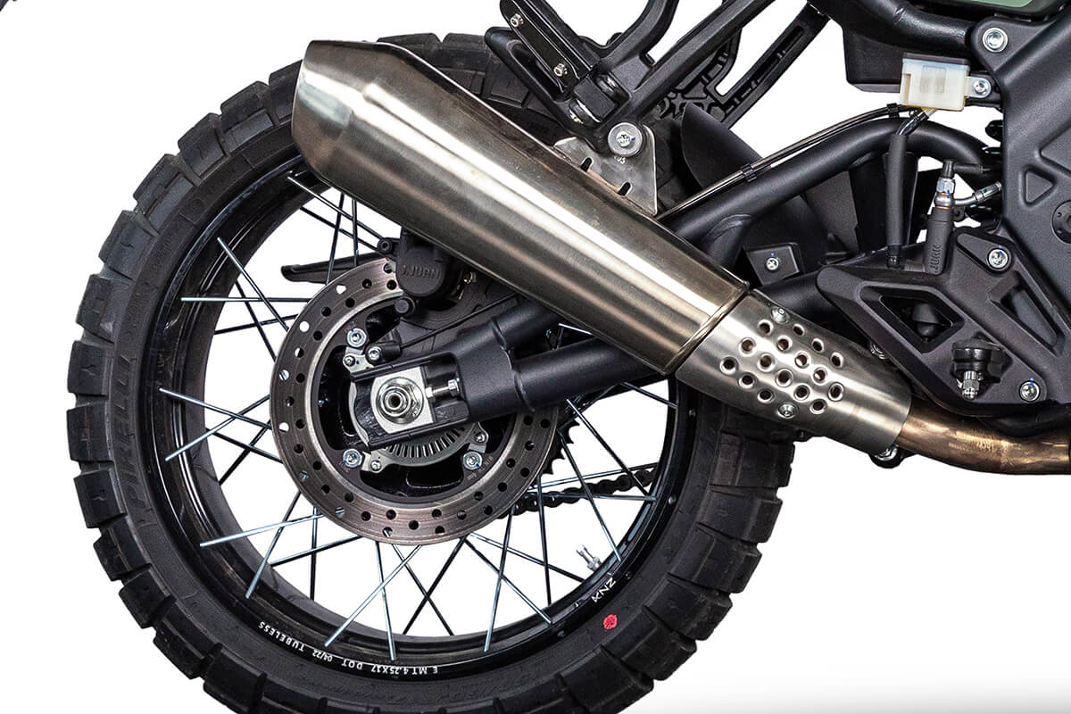 BRIXTON|CROSSFIRE500STORR｜スイングアーム｜リアブレーキ｜唯一無二！新時代のアドベンチャーモデル・ブリクストン ストー(BRIXTON STORR)