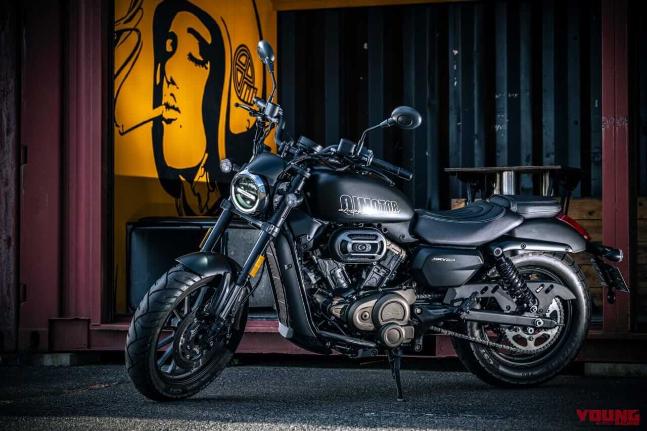 QJモーター｜SRV250A｜【新車試乗】「この見た目でオートマ?!」水冷Vツイン搭載の軽二輪クルーザー「QJMOTOR SRV250A」はクラス初『AMT』搭載【インプレッション】