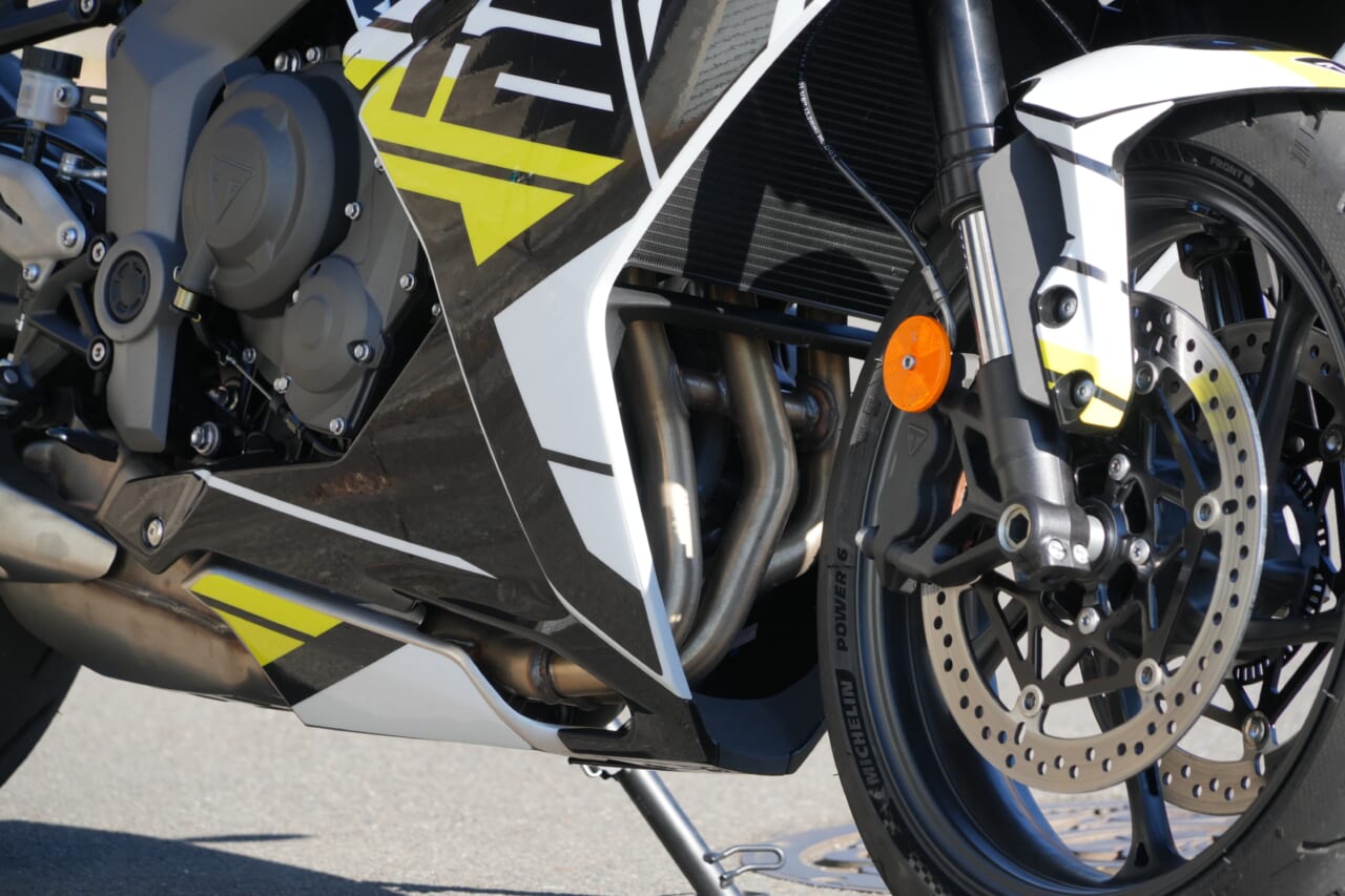 シュアラスターLOOPパワーショット×DAYTONA660｜シュアラスターLOOPパワーショット「ザ・体感!!」トライアンフ(TRIUMPH) デイトナ660編