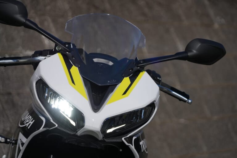 シュアラスターLOOPパワーショット×DAYTONA660|シュアラスターLOOPパワーショット「ザ・体感!!」トライアンフ(TRIUMPH) デイトナ660編