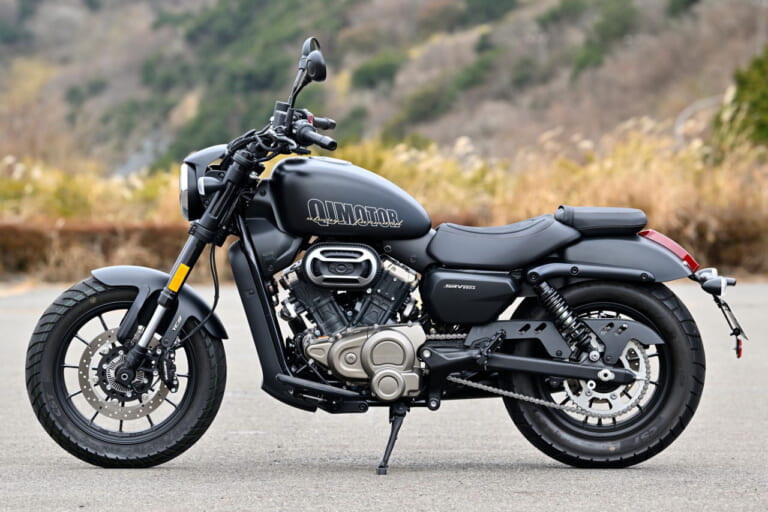 QJモーター｜SRV250A｜【新車試乗】「この見た目でオートマ?!」水冷Vツイン搭載の軽二輪クルーザー「QJMOTOR SRV250A」はクラス初『AMT』搭載【インプレッション】
