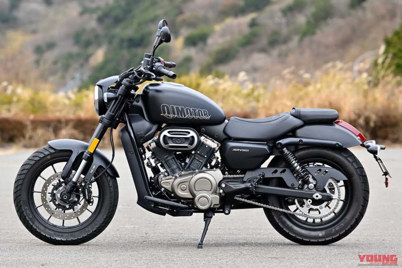 QJモーター|SRV250A|【新車試乗】「この見た目でオートマ?!」水冷Vツイン搭載の軽二輪クルーザー「QJMOTOR SRV250A」はクラス初『AMT』搭載【インプレッション】