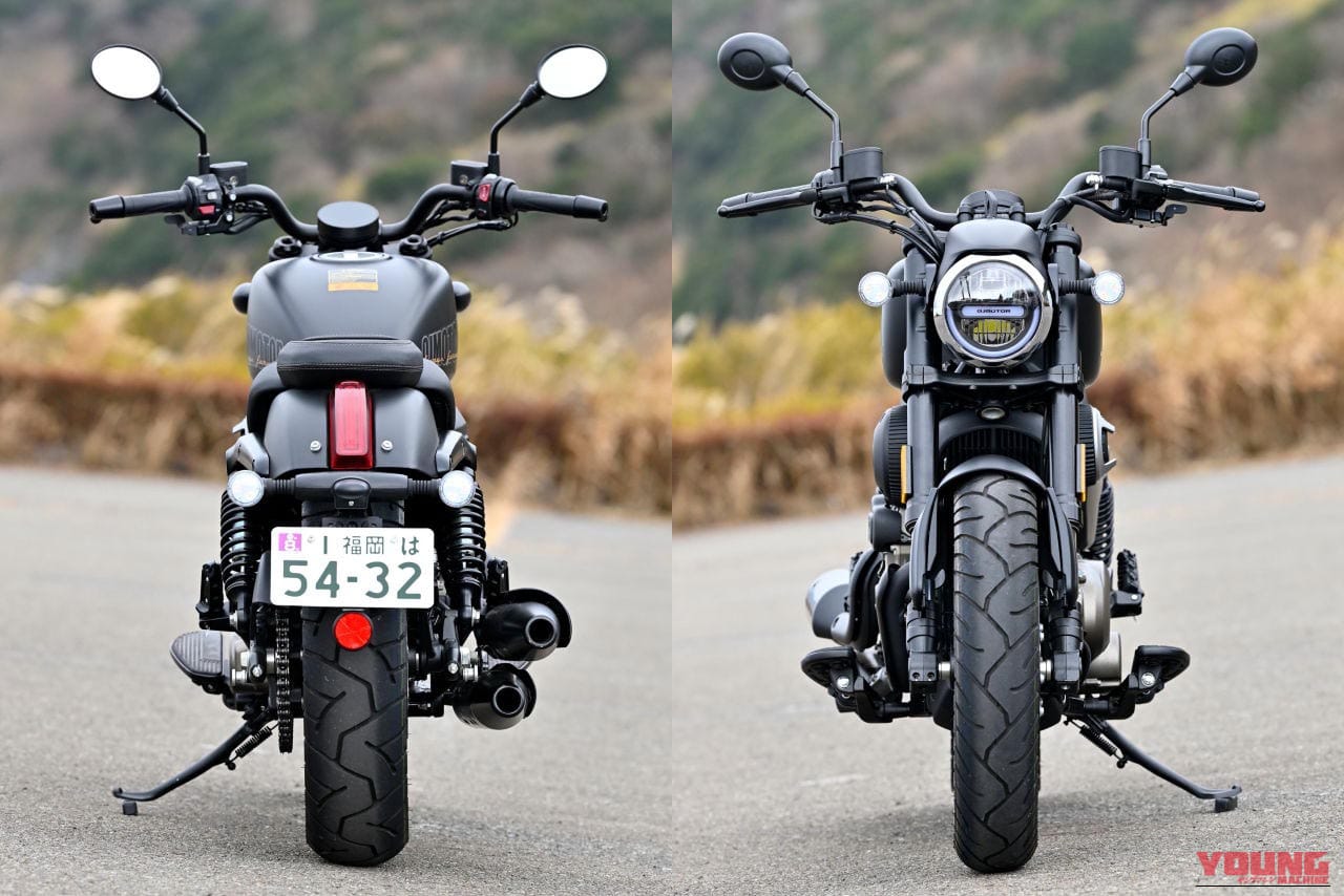 QJモーター|SRV250A|【新車試乗】「この見た目でオートマ?!」水冷Vツイン搭載の軽二輪クルーザー「QJMOTOR SRV250A」はクラス初『AMT』搭載【インプレッション】