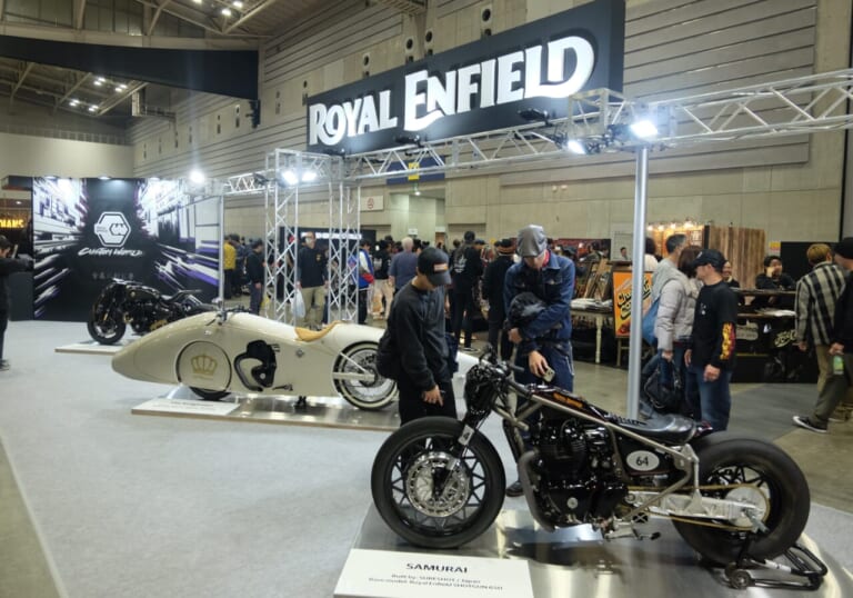 【第33回 ヨコハマ ホットロッド カスタムショー2025】マジかよエンジン2基掛けッ!? ロイヤルエンフィールドが放つ衝撃カスタム「VITA」＆「Carolina Reaper」横浜で世界初公開だ！