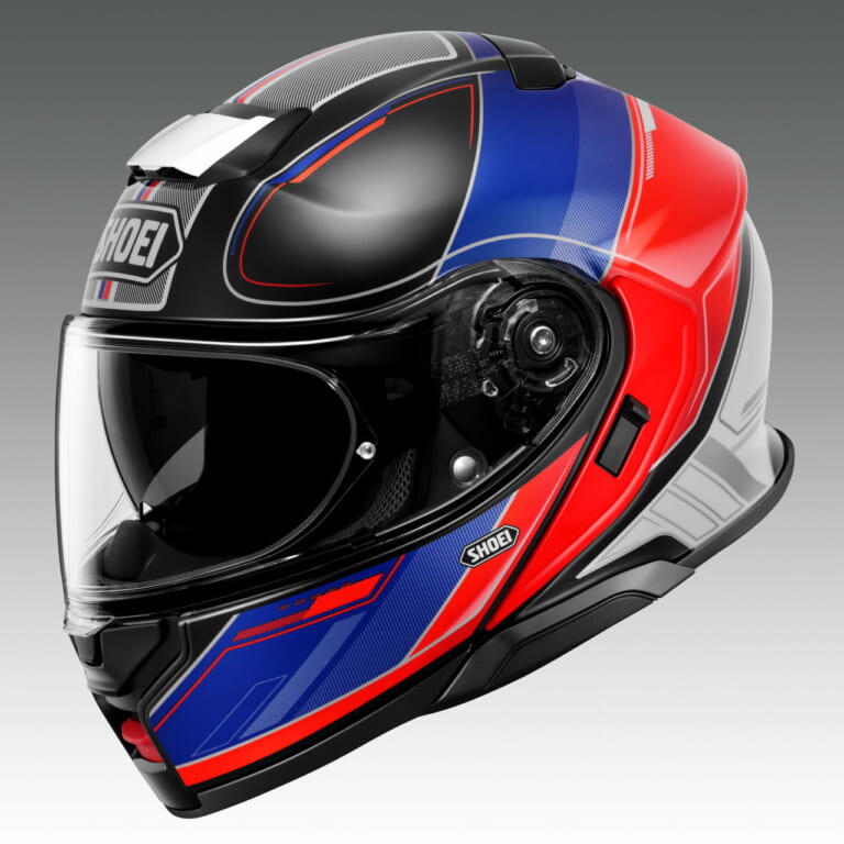 SHOEI NEOTEC3 SHARPEN｜「フルフェイスとオープンフェイスを兼ねる」SHOEIのシステムヘルメット「ネオテック3」に新グラフィック「SHARPEN」登場！ 3月発売