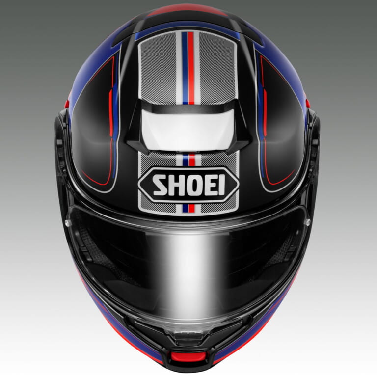 SHOEI NEOTEC3 SHARPEN｜「フルフェイスとオープンフェイスを兼ねる」SHOEIのシステムヘルメット「ネオテック3」に新グラフィック「SHARPEN」登場！ 3月発売