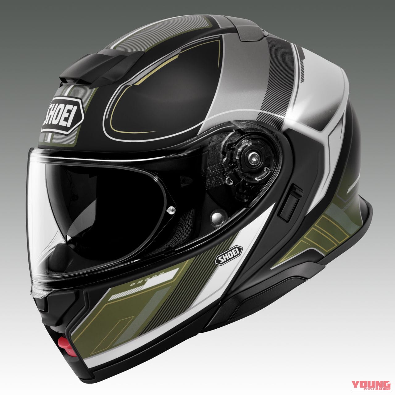 SHOEI NEOTEC3 SHARPEN｜「フルフェイスとオープンフェイスを兼ねる」SHOEIのシステムヘルメット「ネオテック3」に新グラフィック「SHARPEN」登場！ 3月発売