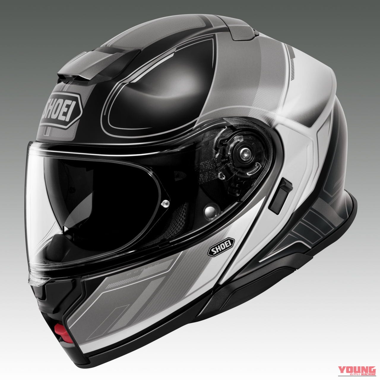 SHOEI NEOTEC3 SHARPEN｜「フルフェイスとオープンフェイスを兼ねる」SHOEIのシステムヘルメット「ネオテック3」に新グラフィック「SHARPEN」登場！ 3月発売