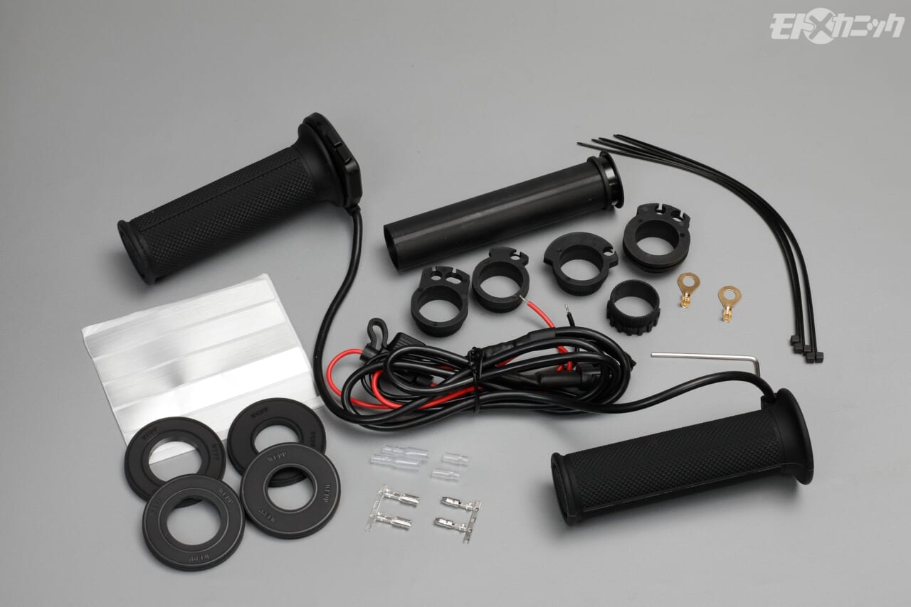 PLOT｜EFFEXグリップヒーターG2 EGH021 ｜純正並みの細さで冬も快適！操作性を損なわない最新グリップヒーター「EFFEX G2」の実力【実際の取り付け方も解説】