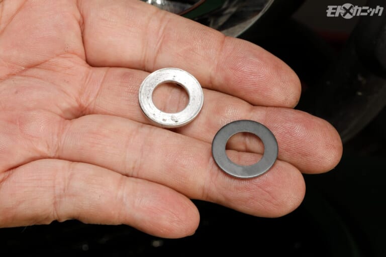 ホンダ｜モンキー125｜ドレンガスケット｜定期的なオイル交換とブレーキメンテはとても重要「常用高回転ユースの原付2種モデル」でメンテを実践!