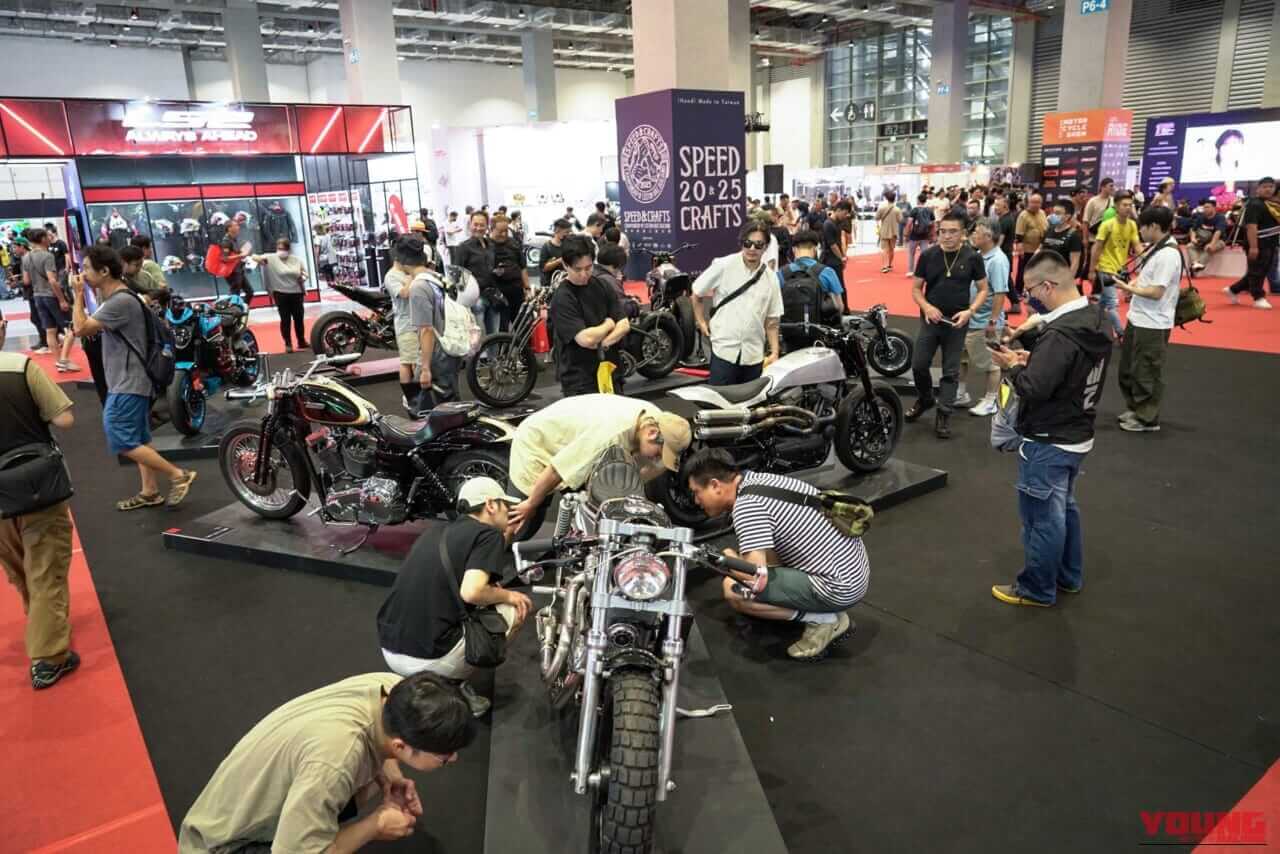 ｜ミニモトにハーレー、BMWも!! 台湾モーターサイクルショーのカスタムシーンが熱い！
