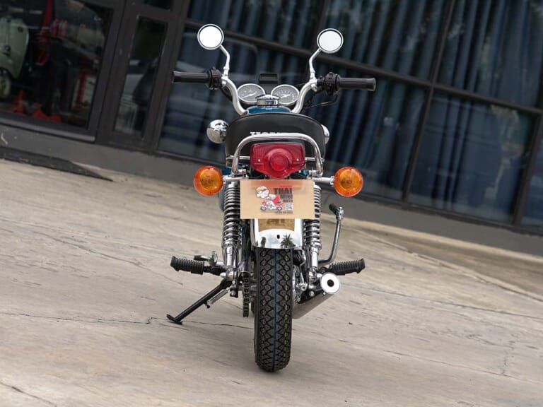 Z50CBFour|Thai minimono|写真:高橋祐介|【カスタム】CB750フォアのミニチュア版!? タイのミニモト愛好家が作り上げたオリジナルZ50モンキー!【メディア初公開】