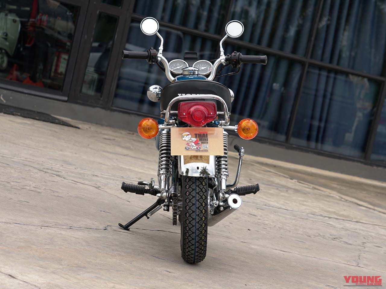 ｜【カスタム】CB750フォアのミニチュア版!? タイのミニモト愛好家が作り上げたオリジナルZ50モンキー！【メディア初公開】