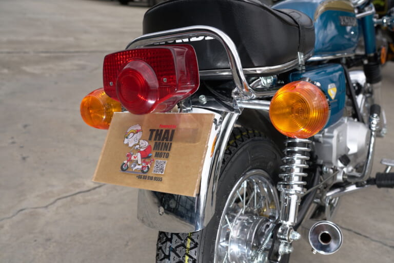 Z50CBFour｜Thai minimono｜写真:高橋祐介｜【カスタム】CB750フォアのミニチュア版!? タイのミニモト愛好家が作り上げたオリジナルZ50モンキー！【メディア初公開】