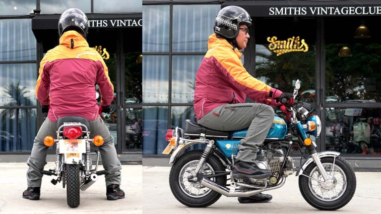 Z50CBFour｜Thai minimono｜写真:高橋祐介｜【カスタム】CB750フォアのミニチュア版!? タイのミニモト愛好家が作り上げたオリジナルZ50モンキー！【メディア初公開】