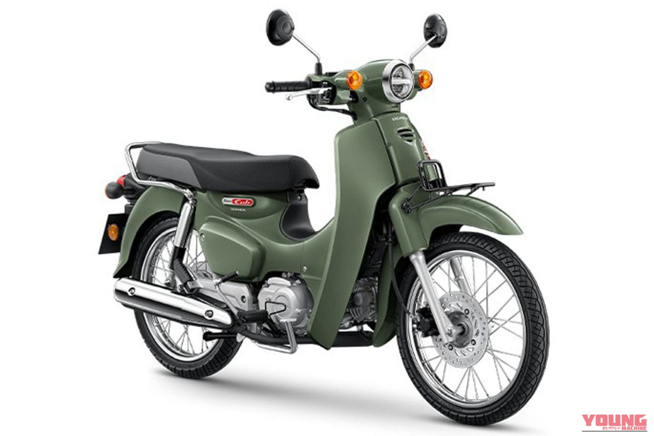 ホンダ｜スーパーカブ110｜タイ仕様｜【限定】ホンダ新型「スーパーカブ110」登場！ コンビブレーキと新色採用、さらに特別装備の「富士山エディション」も！【海外】