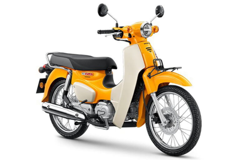 ホンダ｜スーパーカブ110｜タイ仕様｜【限定】ホンダ新型「スーパーカブ110」登場！ コンビブレーキと新色採用、さらに特別装備の「富士山エディション」も！【海外】