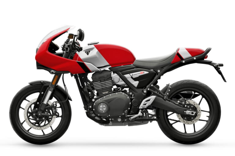 トライアンフ|スラクストン400|206年モデル|【普通二輪免許で乗れる】トライアンフ「スラクストン400」「トラッカー400」見参!! 本日より予約受付開始!