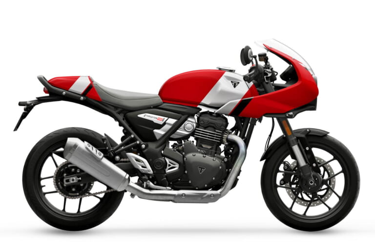 トライアンフ｜スラクストン400｜206年モデル｜【普通二輪免許で乗れる】トライアンフ「スラクストン400」「トラッカー400」見参!! 本日より予約受付開始！