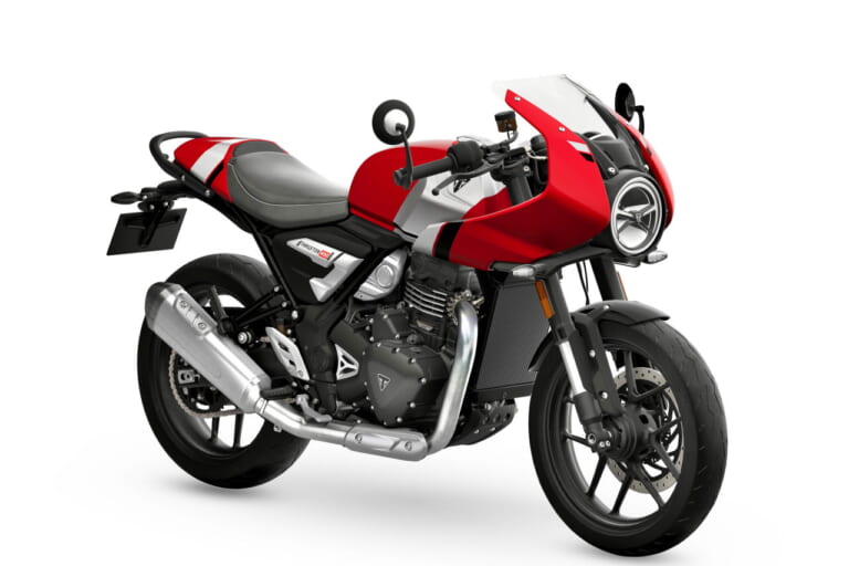 トライアンフ｜スラクストン400｜206年モデル｜【普通二輪免許で乗れる】トライアンフ「スラクストン400」「トラッカー400」見参!! 本日より予約受付開始！