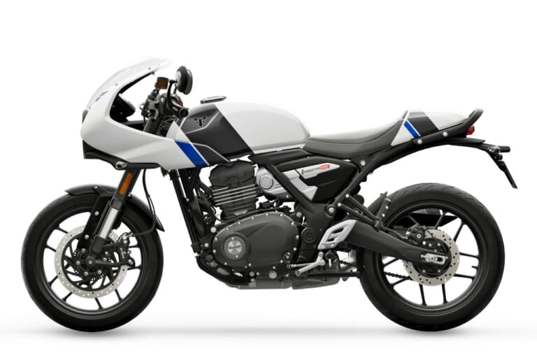 トライアンフ｜スラクストン400｜206年モデル｜【普通二輪免許で乗れる】トライアンフ「スラクストン400」「トラッカー400」見参!! 本日より予約受付開始！