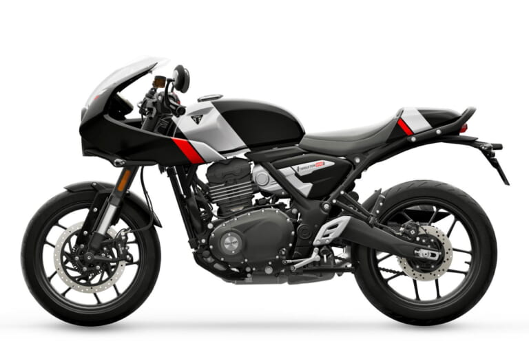 トライアンフ｜スラクストン400｜206年モデル｜【普通二輪免許で乗れる】トライアンフ「スラクストン400」「トラッカー400」見参!! 本日より予約受付開始！