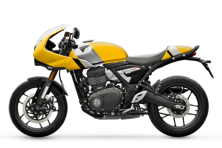 トライアンフ|スラクストン400|206年モデル|【普通二輪免許で乗れる】トライアンフ「スラクストン400」「トラッカー400」見参!! 本日より予約受付開始!