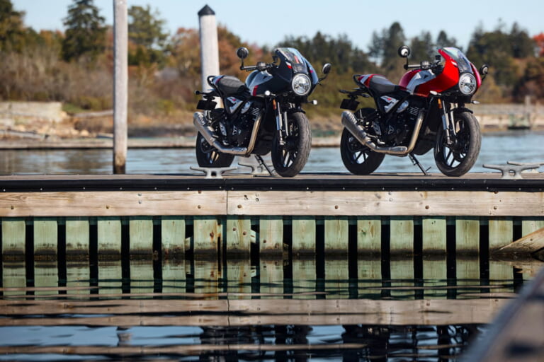 トライアンフスラクストン400｜206年モデル｜【普通二輪免許で乗れる】トライアンフ「スラクストン400」「トラッカー400」見参!! 本日より予約受付開始！